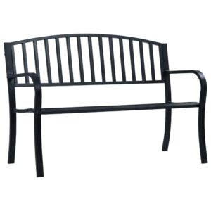 Lechnical Garden Steel Garden Bench