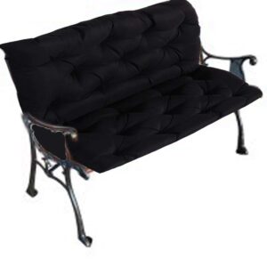 Yzzlh Waterproof Bench Cushion with Backrest