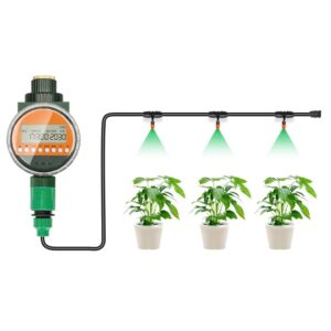 QFFL Irrigation Sprinkler System with LCD Display Screen