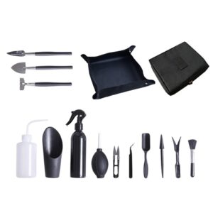 Fenteer Mini Garden Transplanting Kit 14Pcs Tools Set Durable Wide Range Uses Simple to Use