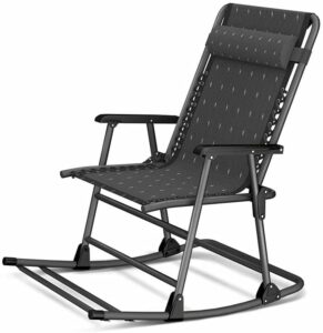 WANGXIAOYUE Deck chair Folding Rocking Chair Multifunctional Recliner Beach Rocking Chair