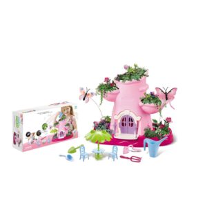 BAOLE bloomma123 Kids Garden Toy Kit Pretend Play Set Gardening Set Indoor Outdoor Play Activity Gardening Tool Set Toys Kids Toddlers Girls Boys Ages 3 eco Friendly