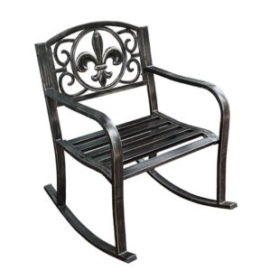 WZXCV Outdoor Patio Yard Rocking Chair