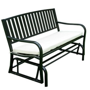 Outdoor Double Swing Sliding Chair Rocking Chair Terrace Bench