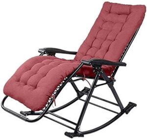WANGXIAOYUE Deck chair Adjustable Sun Lounger Garden Rocking Chair Garden Chair For Outdoor Garden Deck Chairs Patio Rocking chai