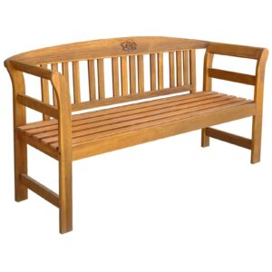 Goliraya Garden Bench Wooden Park Bench Patio Bench Elegent Rose Bench Outdoor Furniture 157 cm Solid Acacia Wood