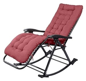 WECDS Recliner Adjustable Sun Lounger Zerovity Seat Commercial Garden Rocking Chair Garden Chair For Outdoor Garden (Size : 50x86x45cm)