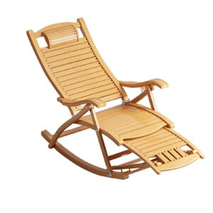 Armchairs Natural Bamboo Rocking Chair
