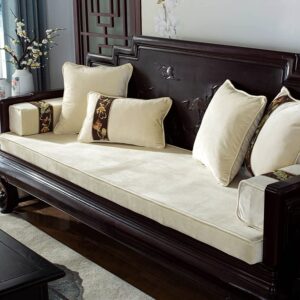Luxury Velvet Plush Bench Cushion