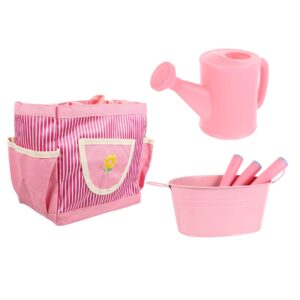 Yardwe 1 Set Mini Gardening Tool Garden Hand Shovels Spade Rakes Garden Tool for Kids Children Planting Transplanting Bonsai Succulent Fairy Garde