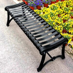 DICOINA Park Terrace Bench Outdoor Metal Bench