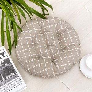 Set of 4 chair cushions with laces