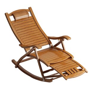 Armchairs Natural Bamboo Rocking Chair