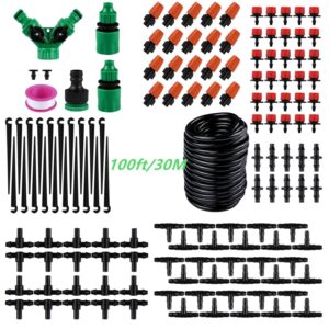 100ft Irrigation Drip Kit