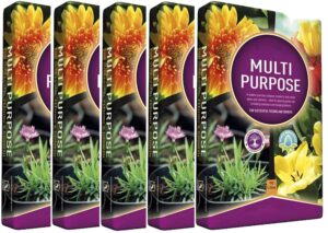 Multi-Purpose Growmoor Compost Soil Contains Nutrients for Plants - Nutrient Rich Compost Mix for Potting