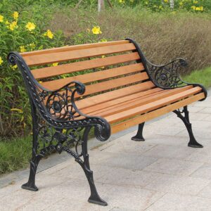 WYFFF Cast Iron Benches for Outside