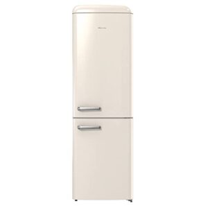 Hisense RB390N4RYDUK Retro Freestanding Fridge Freezer
