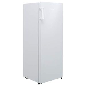 Fridgemaster MTL55242 143x55cm 242L Freestanding Upright Larder Fridge - White            [Energy Class A+]