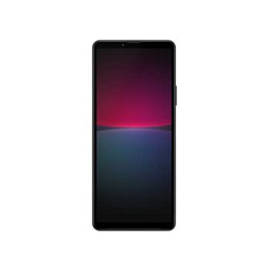 Sony Xperia 10 IV - 6 Inch 21:9 Wide OLED display - Triple Lens Camera - 3.5 mm audio jack - 5000mAh - 161g - SIM free - Dual SIM hybrid - Black
