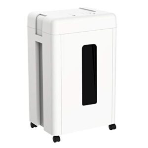 WOLVERINE 15-Sheet Super Micro Cut High Security Level P-5 Heavy Duty Paper/CD/Card Shredder for Home Office