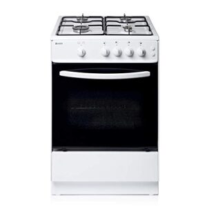 Haden HGS60W Gas Cooker – Freestanding Single Cavity Oven with 4 Burner Gas Hob
