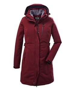 Killtec Women's Functional Parka with Zip-Off Hood