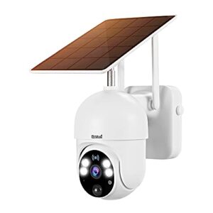 JideTech Solar Security Camera Wireless Outdoor