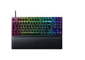 Razer Huntsman V2 Tenkeyless (Red Switch) - Optical Gaming Keyboard (Doubleshot PBT Keycaps
