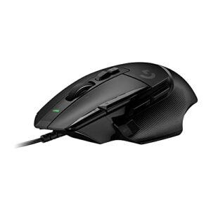 Logitech G G502 X Wired Gaming Mouse - LIGHTFORCE hybrid optical-mechanical primary switches