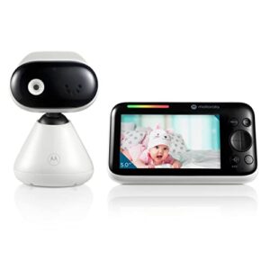 Motorola Nursery PIP1500 - Video Baby Monitor with Camera and 5" Screen - Two-Way Communication - Infrared Night Vision - Wall Mount - 1000 feet Range