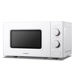 COMFEE' 700W 20L White Microwave Oven With 5 Cooking Power Levels