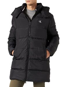 Calvin Klein Jeans Men's Essential Long Hooded Down Jacke
