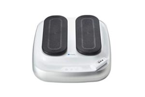Deluxe Leg Exerciser | Keep Active & Improve Circulation & Mobility | Reduce tiredness & Joint Discomfort Effortlessly | 5 Speed Levels with Remote Control | W46xL49xD13cm | From Easylife