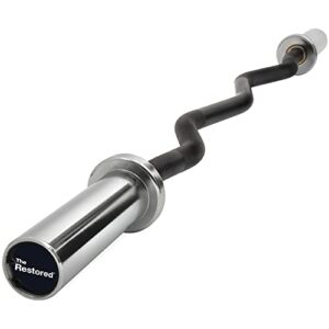 EZ Curl Bar for Olympic 2-Inch Plates
