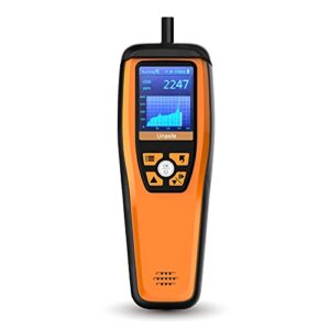 Temtop Air Quality Monitor for CO2 PM2.5 PM10 Particles Detector Temperature Humidity Display Audio Alarm Recording Curve