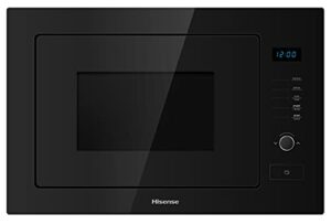 Hisense HB25MOBX7GUK Integrated 25 Litre Microwave With Grill - Black