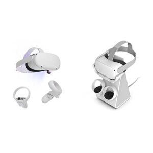 Meta Quest 2 — Advanced All-In-One Virtual Reality Headset — 256 GB + Dazed Oculus Quest 2 - Charge Dock V2