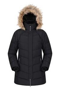 Mountain Warehouse Isla II Womens Down Jacket - Fur Hoodie