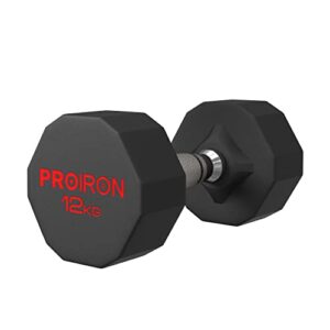 PROIRON Rubber Dumbbells Odorless
