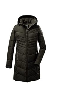 killtec Women's Quilted Parka with Zip-Off Hood