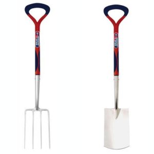 Spear & Jackson Select Stainless Digging Fork & Spear & Jackson Select Stainless Digging Spade Se