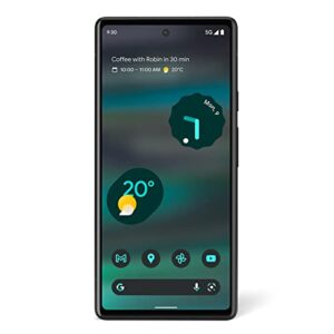 Google Pixel 6a – Unlocked Android 5G Smartphone with 12 megapixel camera and 24-hour battery – Sage
