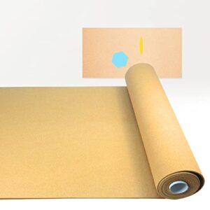 Nisorpa Cork Roll 6mm Thick - 1m × 5m - High Density Natural Cork Sheet Cork Tiles Large Cork Board Roll for Walls Home Kindergarten Office