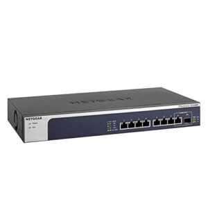 NETGEAR 8-Port 10G Multi-Gigabit Ethernet Unmanaged Switch (XS508M) - with 1 x 10G SFP+