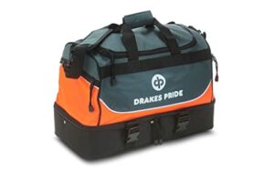 Drakes Pride Orange/Black Crown Green/Flat Green 4 Bowl PRO Maxi Bag **B4261**