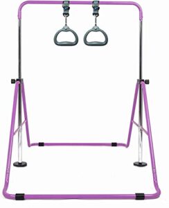 Horizontal Bar Gymnastics Kids Garden Home Reck Stretching Folding Value Gift Set