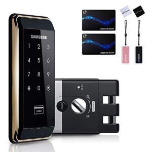 SAMSUNG SHS-D500 Digital Door Rim Lock + 6 Key Tags