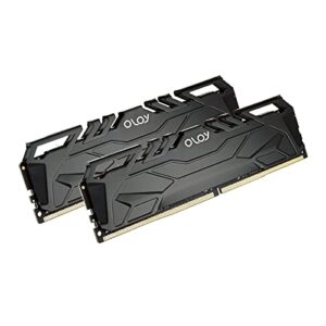 OLOy DDR4 RAM 16GB (2x8GB) 3200 MHz CL16 1.35V 288-Pin Desktop Gaming UDIMM (MD4U0832160BJ0DA)