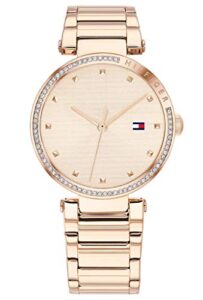 Tommy Hilfiger Womens Analogue Quartz Watch Lynn with Stainless Steel Band