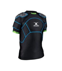 GILBERT XP500 SENIOR BODY ARMOUR - BLACK/BLUE - NEW FOR 2022/23
